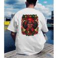 Future HBCU Grad History Girl Graduation HBCU Men's Back Print T-Shirt