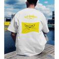 Go Away I'm Introverting Antisocial Shy Introvert Men's Back Print T-Shirt