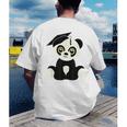 Graduation Panda Bear 2017 Graduate Graduation T-Sh Men's Back Print T-Shirt