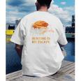 Hunting Is My Escape Introvert Hunter Antisocial Raglan Baseball Tee Men's Back Print T-Shirt