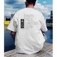 JD ESQ Law Graduate Fact I’m a Lawyer Now Graduation Men's Back Print T-Shirt