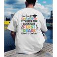 Kindergarten Graduation Graduate 1st Grade Here I Come Kids Men's Back Print T-Shirt