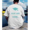 Masters Of Social Work Loading MSW Graduation Future Social Men's Back Print T-Shirt