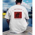 SENIOR CITIZENS DAY Don't Forget My DISCOUNT Graduation Day Men's Back Print T-Shirt