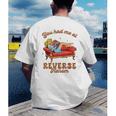 Smut Reader You Had Me At Reverse Harem Spicy Grey Book Men's Back Print T-Shirt