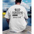 Speech Pathologist Loading 2021 Graduation Speech Therapist Men's Back Print T-Shirt