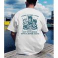 I Tried To Form A Gang Book Club Quote For Women Men's Back Print T-Shirt