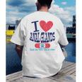 Vet Tech I Love Veterinary Technician Graduation Men's Back Print T-Shirt