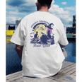 Vintage Sexy Witch Spooky Readers Book Lover Club Halloween Men's Back Print T-Shirt Vintage Sexy Witch Spooky Readers Book Lover Club Halloween Men's Back Print T-Shirt