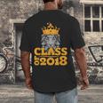 2018 Graduation Class Of 2018 KingShirt Men's Back Print T-Shirt