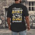 2021 Graduation Shirts For Family 2021 Graduation For Aunt Men's Back Print T-Shirt