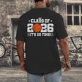 2026 Basketball Player 2026 Graduation Class Of 2026 Men's Back Print T-Shirt