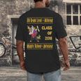 5th Grade Graduation Shirt Dabbing Unicorn Boys Class 2018 Men's Back Print T-Shirt