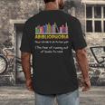 Abibliophobia Fear Of Running Out Of Books Read Book Men's Back Print T-Shirt