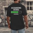 Accounting Degree Loading Shirt Graduation Student Men's Back Print T-Shirt