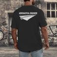 Aerospace Engineer Student Aerospace Engineering Graduation Men's Back Print T-Shirt