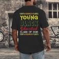 African American High School Graduation Grad Shirt Men's Back Print T-Shirt