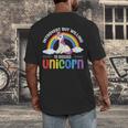 Anti Social Introvert Unicorn Lover Unicorns Men's Back Print T-Shirt Anti Social Introvert Unicorn Lover Unicorns Men's Back Print T-Shirt