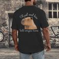Antisocial Introvert Capybara Sarcastic Humor Men's Back Print T-Shirt Antisocial Introvert Capybara Sarcastic Humor Men's Back Print T-Shirt