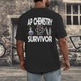 AP Chemistry Survivor Graduation 2024 High School Men's Back Print T-Shirt