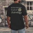 Astrology Quote For Introvert Astrologists Spirituality Men's Back Print T-Shirt