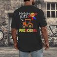 My Baby Just Crushed Preschool Graduation Men's Back Print T-Shirt