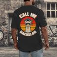 Bachelor Graduation For University Degree Party Llama Men's Back Print T-Shirt