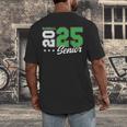 Baseball Senior Night Baseball Senior 2025 Graduation 61 Men's Back Print T-Shirt