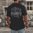 Book Lover Library Reading Bookish Literature Reader Men's Back Print T-Shirt Book Lover Library Reading Bookish Literature Reader Men's Back Print T-Shirt