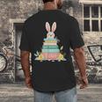 All Booked For Easter Shirt Bookworm Reading Book Reader Men's Back Print T-Shirt
