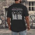 The Bookshelf Of a Hopeless Romantic Rom-Com Reading Bookish Men's Back Print T-Shirt