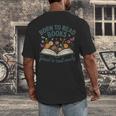 Born To Read Books Forced To Read Emails Men's Back Print T-Shirt Born To Read Books Forced To Read Emails Men's Back Print T-Shirt