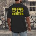 Cheerleading Senior Night Cheer Senior 2025 Graduation 10 Men's Back Print T-Shirt
