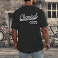 Chemical Engineer Graduation 2025 Chemical Engineering Men's Back Print T-Shirt