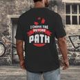 I Chose The Psycho Path School Graduation Men's Back Print T-Shirt