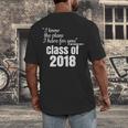 Christian Graduation Jeremiah 29 Men's Back Print T-Shirt