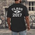 Class Of 2017 Graduation Shirt Senior For Graduates Men's Back Print T-Shirt