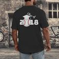 Class Of 2018 Baseball Senior Graduation Shirt Grad Men's Back Print T-Shirt