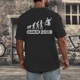Class Of 2018 Graduation Evolution Men's Back Print T-Shirt