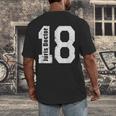 Class Of 2018 Lawyer Juris Doctor Graduation T-Shirt Men's Back Print T-Shirt