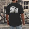 Class Of 2018 Shirts Graduation Senior Golf Men's Back Print T-Shirt