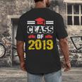 Class Of 2019 Graduation Senior High School College Men's Back Print T-Shirt