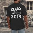 Class Of 2019 Graduation Shirt Men's Back Print T-Shirt