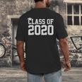 Class Of 2020 Graduation Senior High School College Men's Back Print T-Shirt