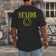 Class Of 2020 Senior 90s Grunge Graduation Men's Back Print T-Shirt