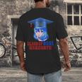 Class Of 2021 Graduate Kawaii Anime Girl School Graduation Men's Back Print T-Shirt