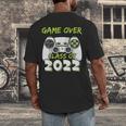 Class Of 2022 Graduate Senior 2022 Graduation Men's Back Print T-Shirt