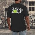 Class Of 2023 Graduation Senior Tennis Player Men's Back Print T-Shirt