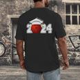 Class Of 2024 Graduation For Him Her Bowling Sports Men's Back Print T-Shirt