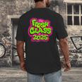 Class Of 2025 Senior Fresh 90s TV Style Retro Graduation Men's Back Print T-Shirt
